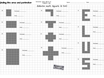 Finding & Drawing Area and Perimeter of Irregular Polygons