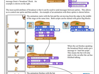 Scratch Programming - Computational Thinking Homework 6
