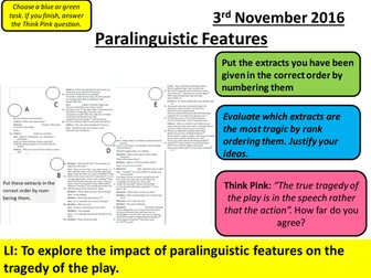 AQA A Level New Spec Othello: Act 4