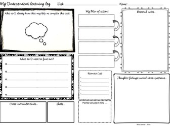 Independent Learning Mat