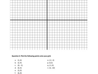 Coordinate Mini Test
