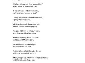 Remembrance day poetry