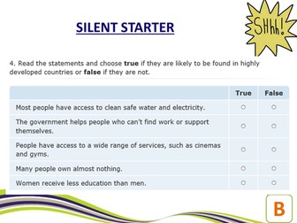 How do you measure development?