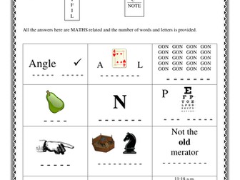 Hey Maths Heroes, what do these visual puzzles mean?