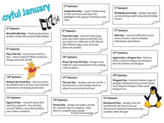 January - early finishers