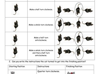 Rotating Rodent Marking Sheet