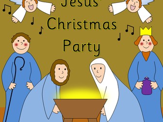 Jesus' Christmas Party story resource pack- nativity