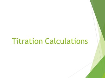 How to do titration calculations -little powerpoint