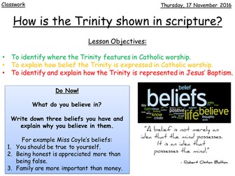 The Trinity in the Bible - How is the Trinity shown in scripture?