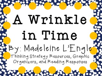 A Wrinkle in Time- A Complete Novel Study!