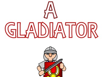 Design a Roman Gladiator: A Rome Activity - Create your own Gladiator