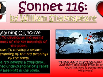 Sonnet 116 - William Shakespeare - Love and Relationships Poetry