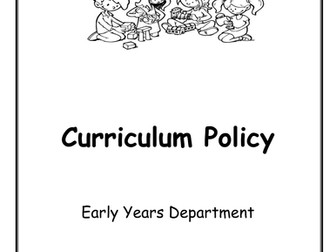 Curriculum Policy for Early Years