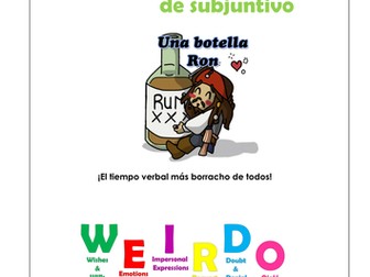 Spanish Imperfect Subjunctive group of resources (booklet and revision mats)