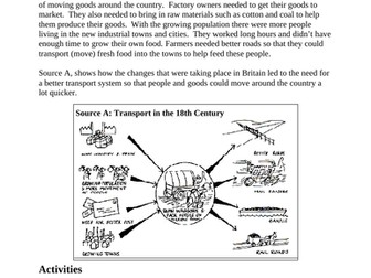 Transport Revolution in Britain 1750 - 1900
