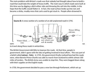 Transport Revolution 1750 - 1900: Roads