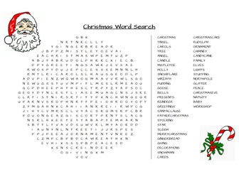Christmas Word Search