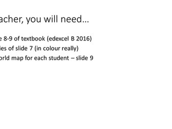 Hazardous Earth - Lesson 1 -  GCSE 2016 Edexcel B