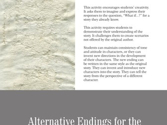 Alternative Endings for Stories of Jesus' Birth and Infancy