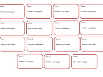 KS3 Sherlock Holmes The Five Orange Pips
