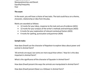 Revision resources for Animal Farm (AQA)