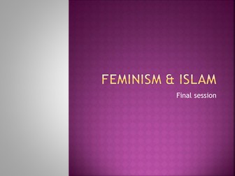 Feminism and Islam