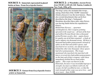 Persian military elite units: Immortals all?