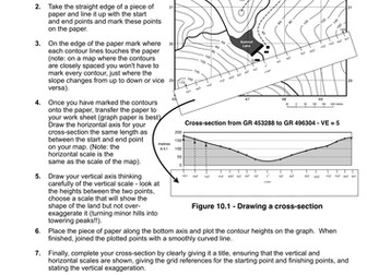Topographic Map Skills 10 - Cross-sections