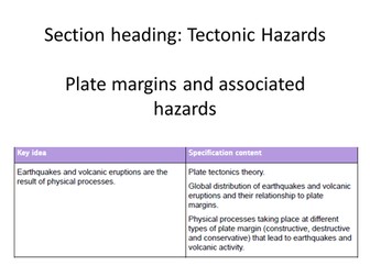 Plate Tectonics Teaching PowerPoint