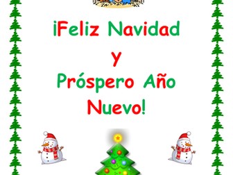 KS3 Spanish - Christmas activity booklet