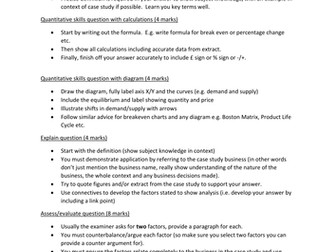 New A Level Business Studies theme 2 resources Edexcel