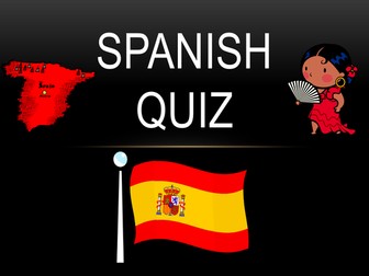 Spanish Quiz (with answers)