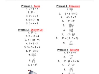 Christmas Maths Bundle 3