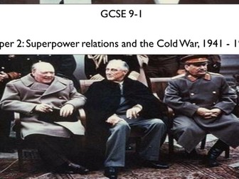 Superpower Relations and the Cold War GCSE 9-1 (new spec)