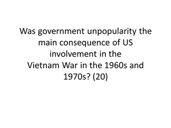 The impact of the Vietnam War on America