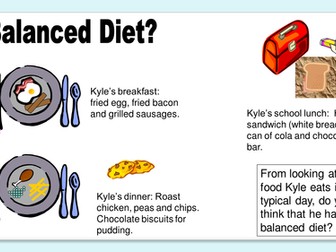 Health & Diet: Balanced diet? (KS3 Activate)