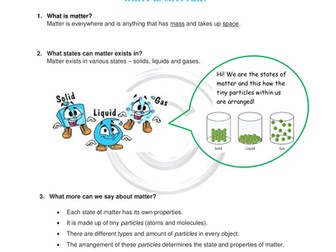 Year 4 Science Solids, Liquids and Gases
