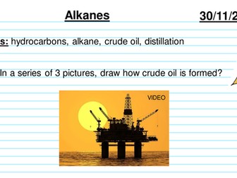 NEW AQA SPEC Alkanes