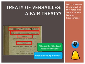 Treaty of Versailles 1919