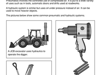 ENGINEERING - CAMs, Levers, Linkages, Movements, Hydralic and Pneumatic