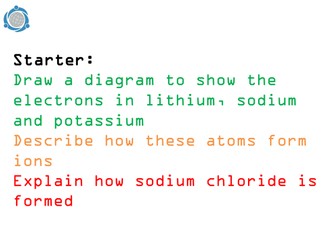 Alkali metals