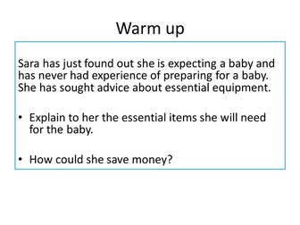 AQA GCSE CHILD DEVELOPMENT - REPRODUCTIVE SYSTEM