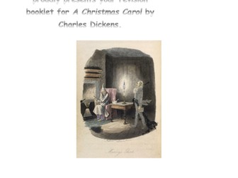 Revision Booklet for A Christmas Carol