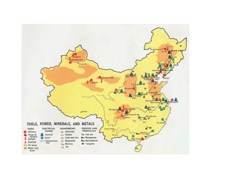 Physical and Human Geography of China Maps