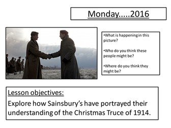 Analysis of Sainsbury's Christmas Advert- The Christmas Truce