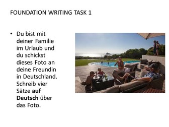 AQAPhotoHolidaysFLWritingPhotoCardSpeaking