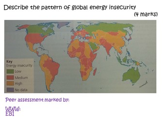 GCSE AQA: Impacts of energy insecurity