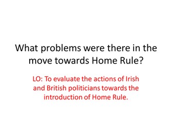 Home rule in Ireland
