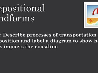 AQA New Spec Coastal landscapes of the UK L.2 Longshore Drift