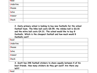 Problem solving year 4